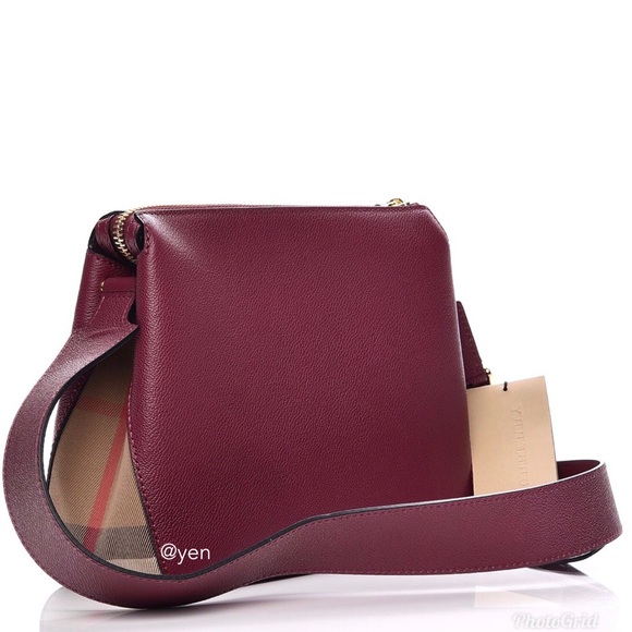 Burberry Bags New Burberry Helmsley Leather Cross Body Bag Poshmark
